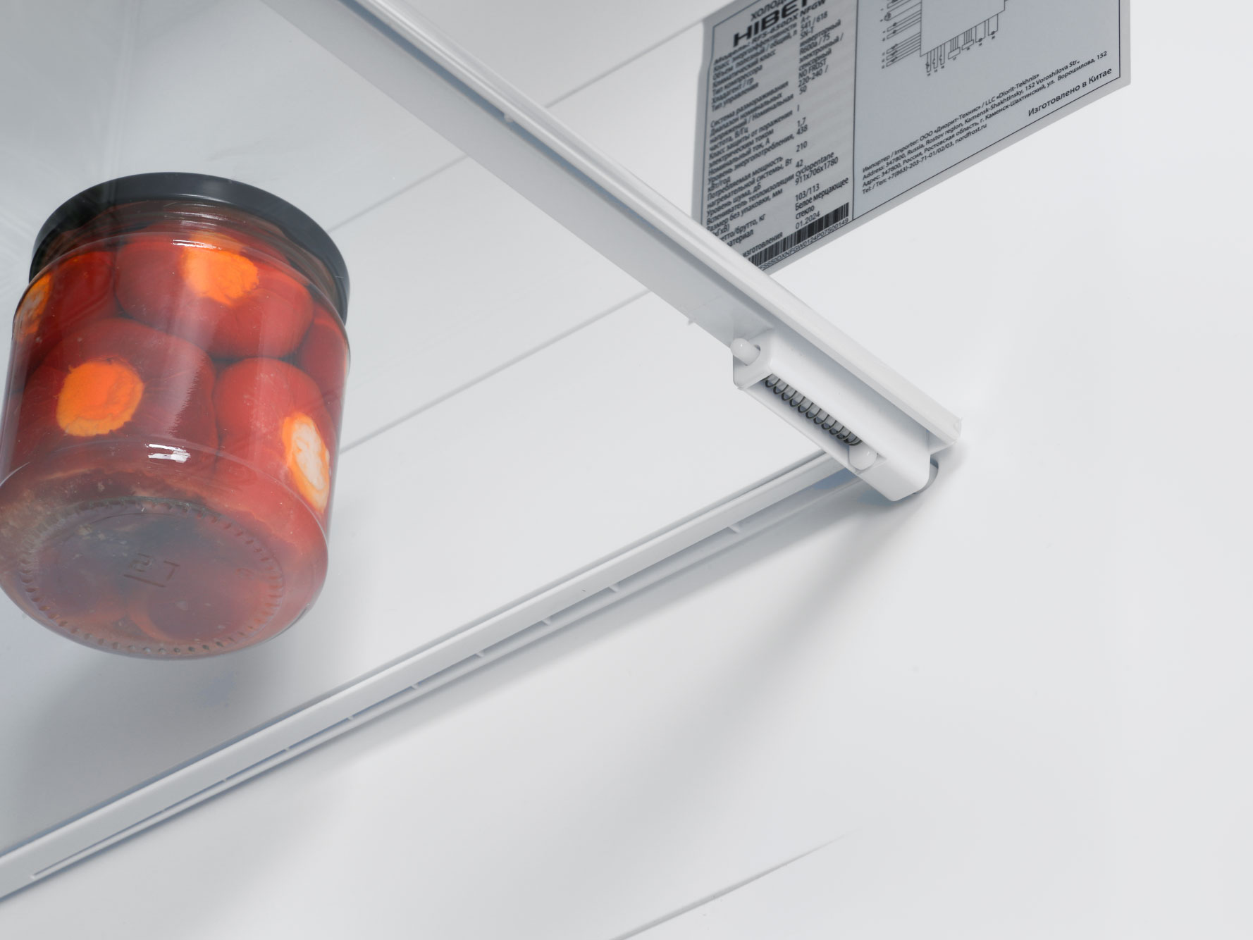 9168755 Холодильник Side by Side   HIBERG RFS-650DX NFGW inverter белый STDN-0037615 - Вид №7