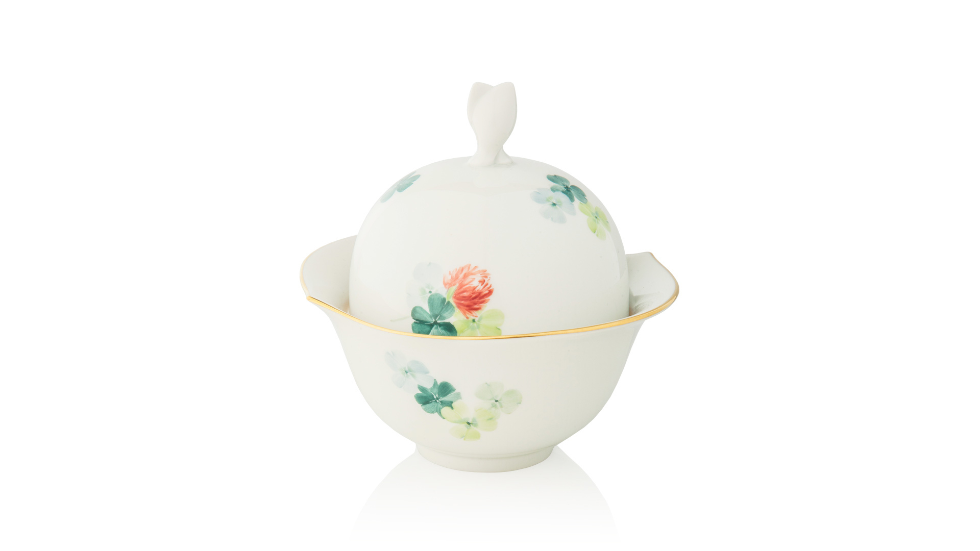 10577266 Meissen Сервиз чайный 6/20 "Игра волн, Божья коровка на клевере" Фарфор  - Вид №8