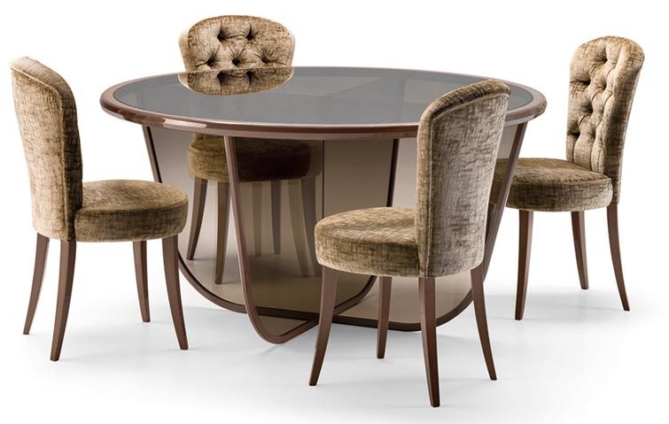 Prestige Круглый стеклянный стол Gran duca Cvf096 - Вид №1