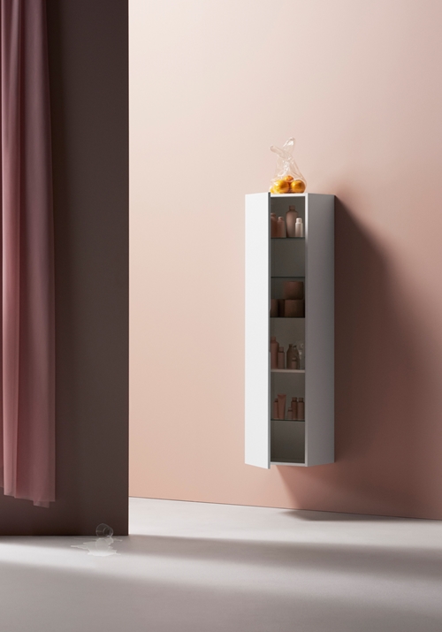 1580302 Go High Cabinet White High Gloss Hafa  Белый  - Вид №2