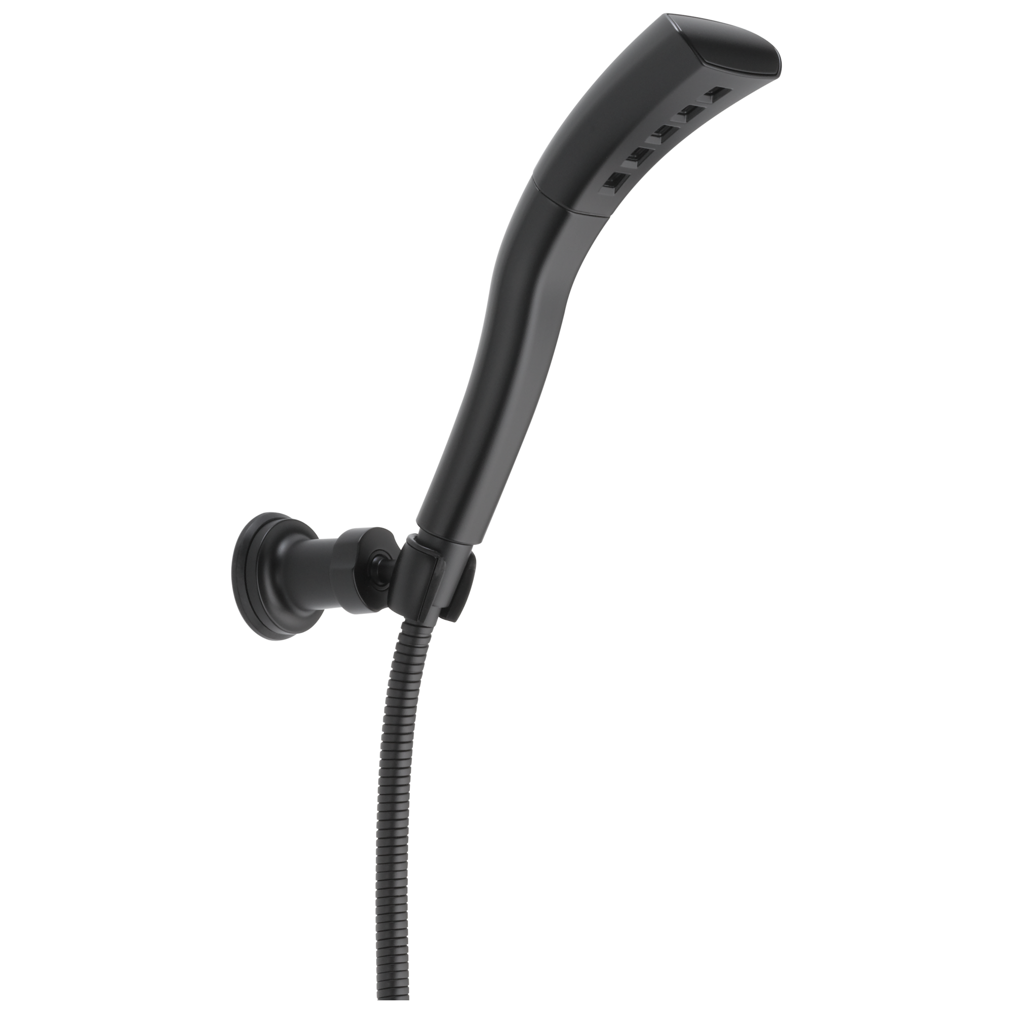 Ручной душ H2Okinetic с одинарной настройкой на стене Delta Faucet 55421-BL