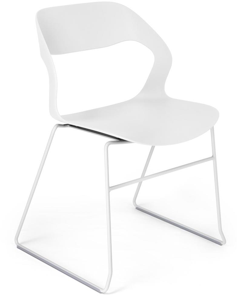 Crassevig Стул для конференций, штабелируемый салазками из полипропилена Mixis sun-id-1357778 - Вид №11