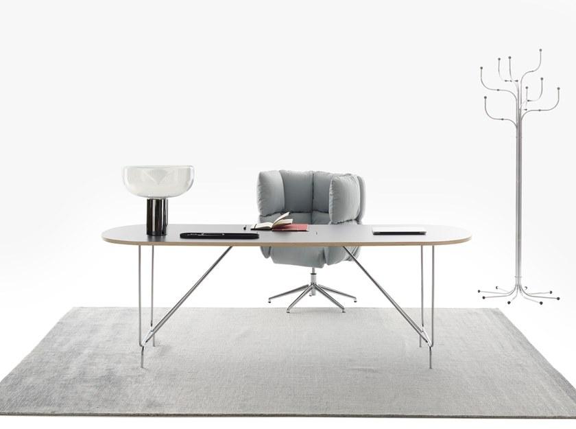 Manerba Стол / стол для переговоров из дерева Litta sun-id-1372123 - Вид №8