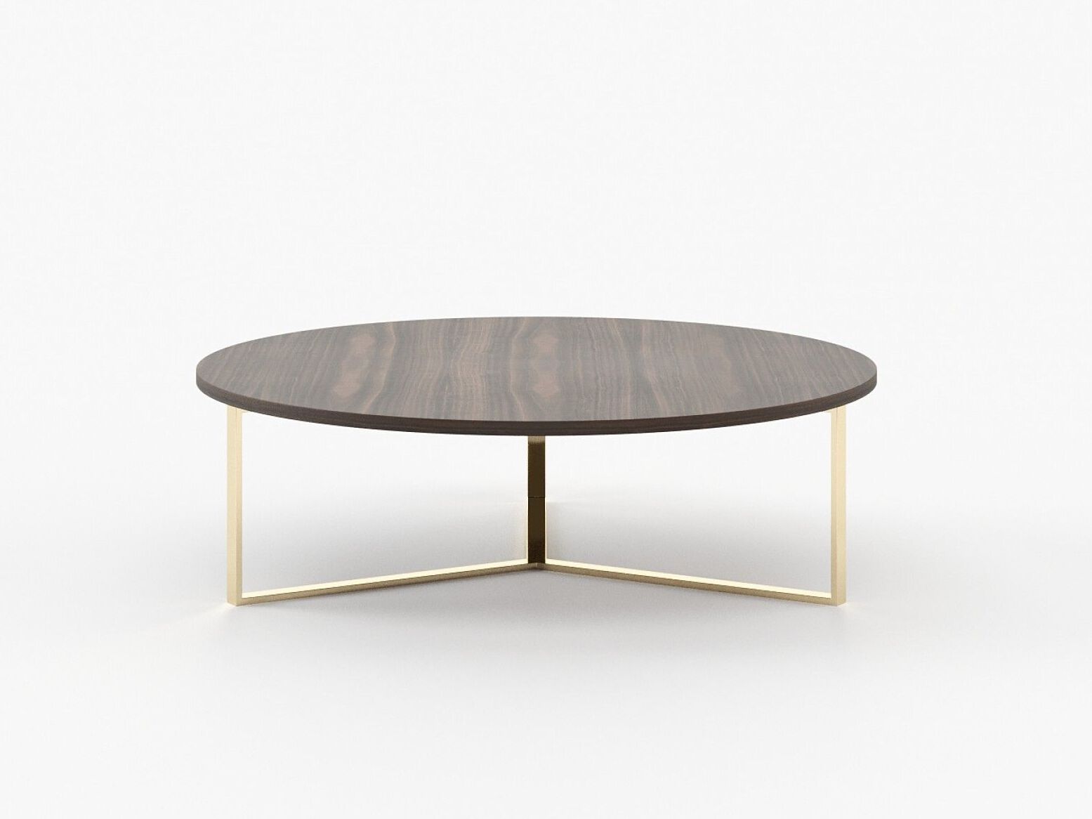 Деревянный низкий круглый журнальный столик Laskasas Not Another Edition ARCH-00128649 - Вид №1