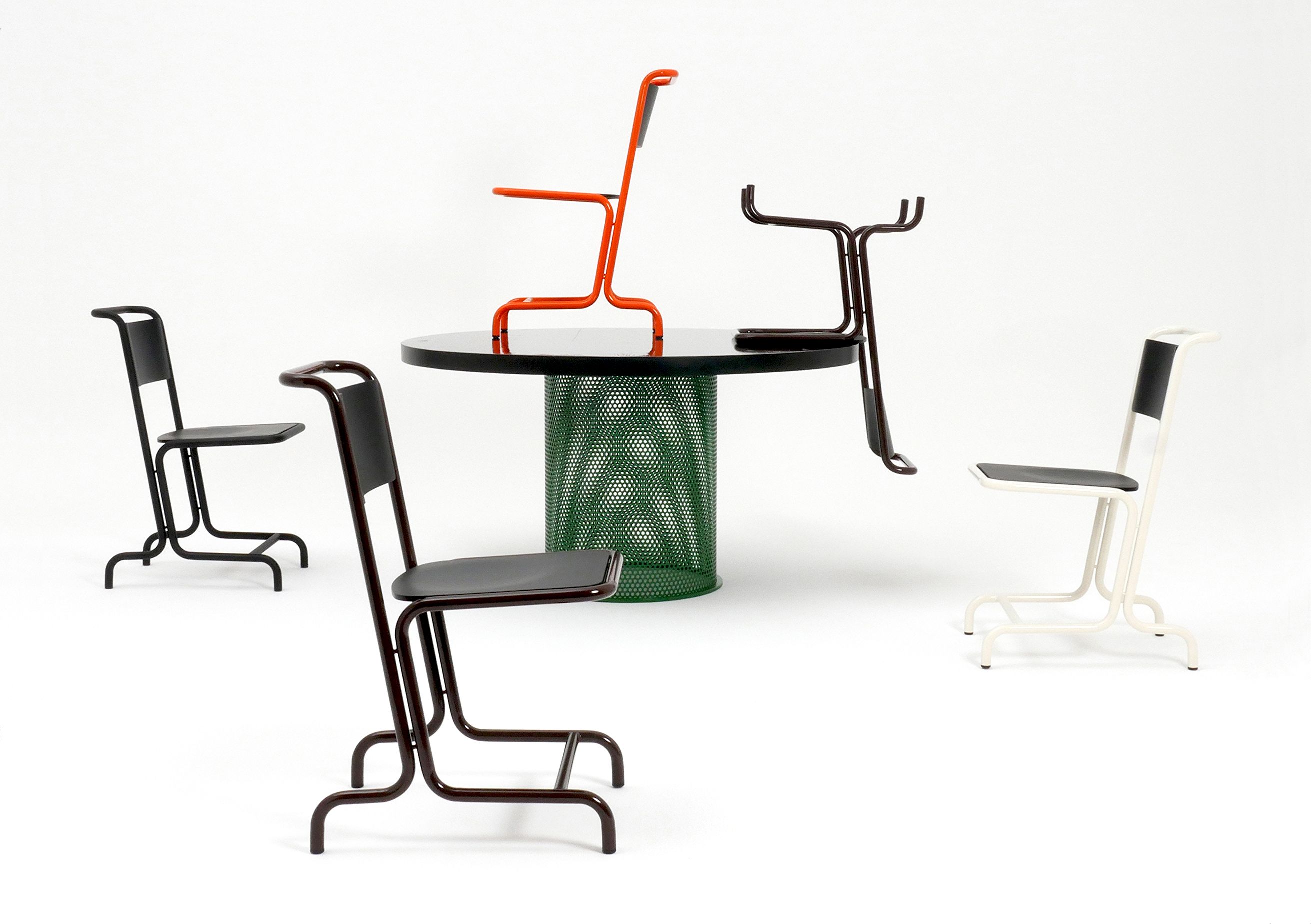 Стул из стали и дерева Atelier Haußmann LASZLO ARCH-00066775 - Вид №8