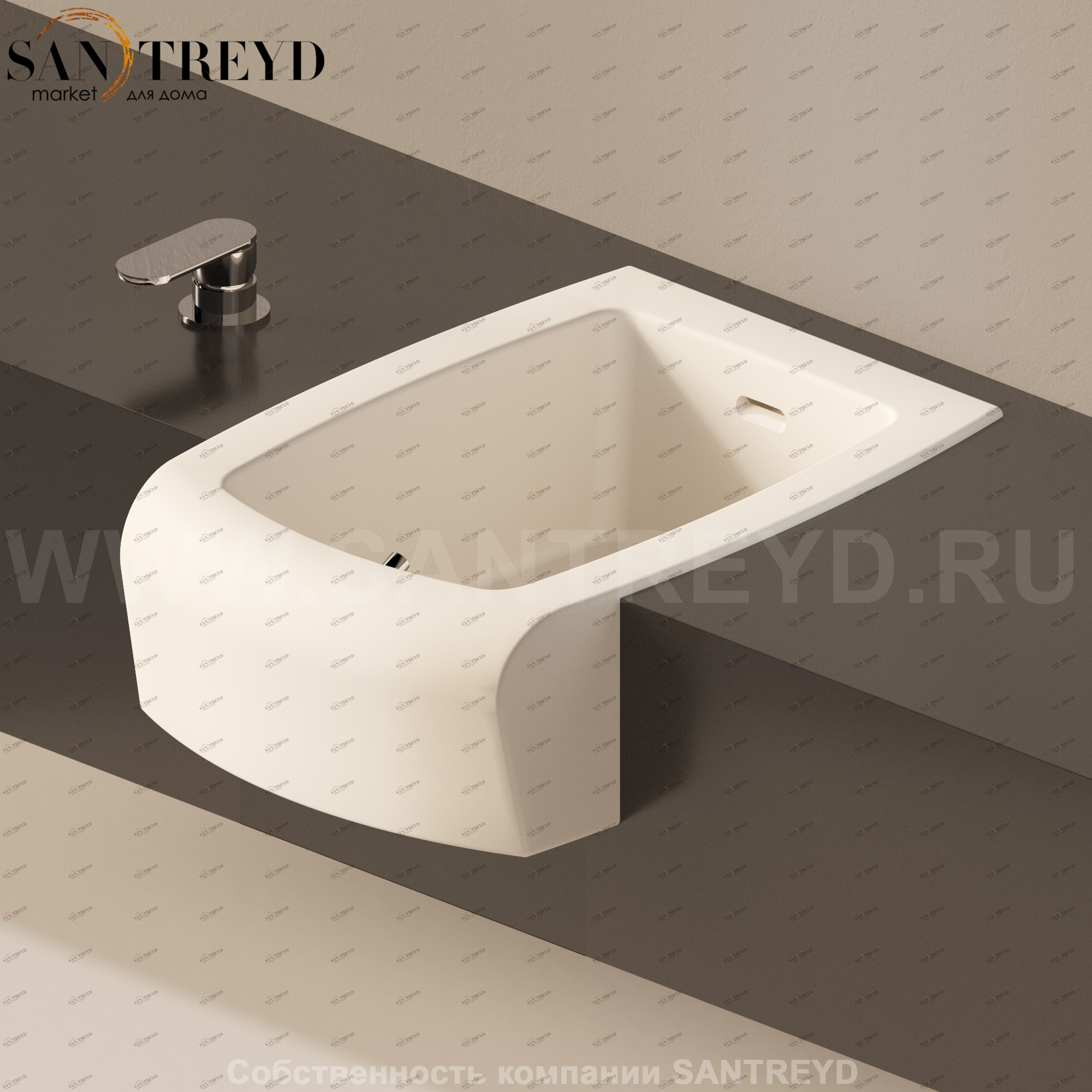 UNAB9003 Биде подвесное Una Ceramica Flaminia