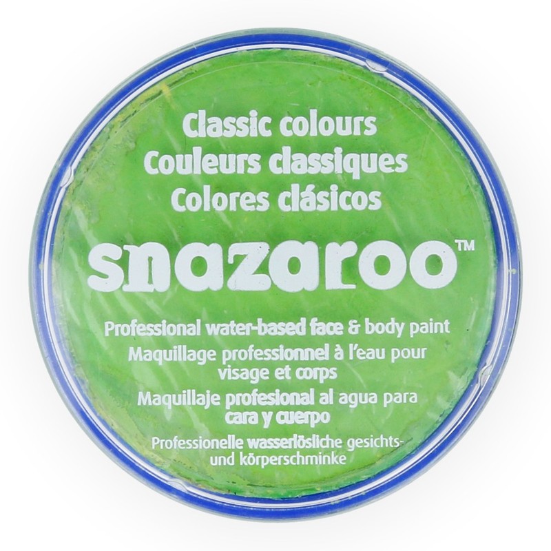 1118433 Краски для лица и тела 18 мл зеленый лайм Snazaroo 