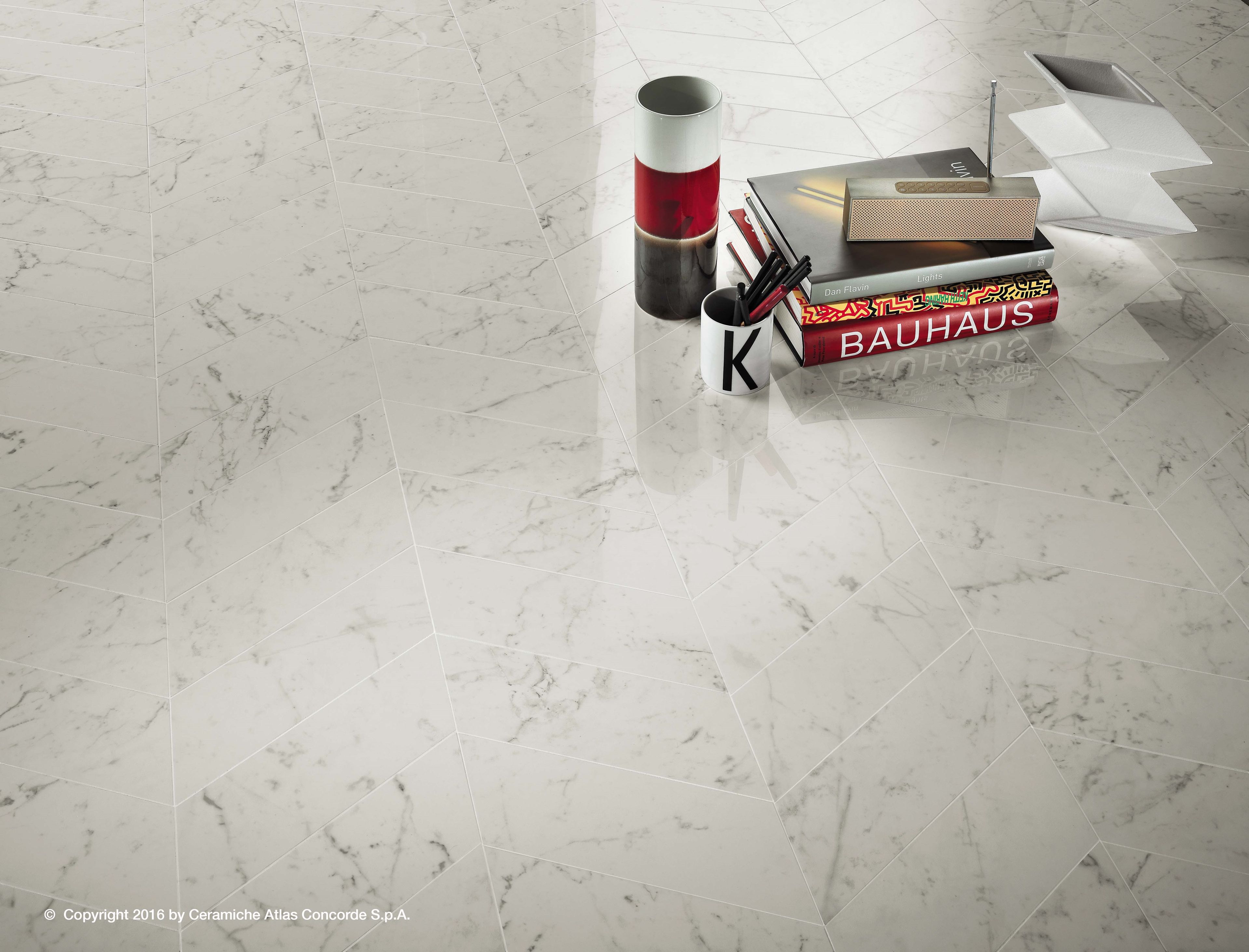 Мраморный эффект белая паста керамический пол Atlas Concorde Marvel Stone ARCH-00038211 - Вид №13