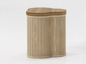 Kettal Треугольный журнальный столик из синтетического волокна Vimini 15730