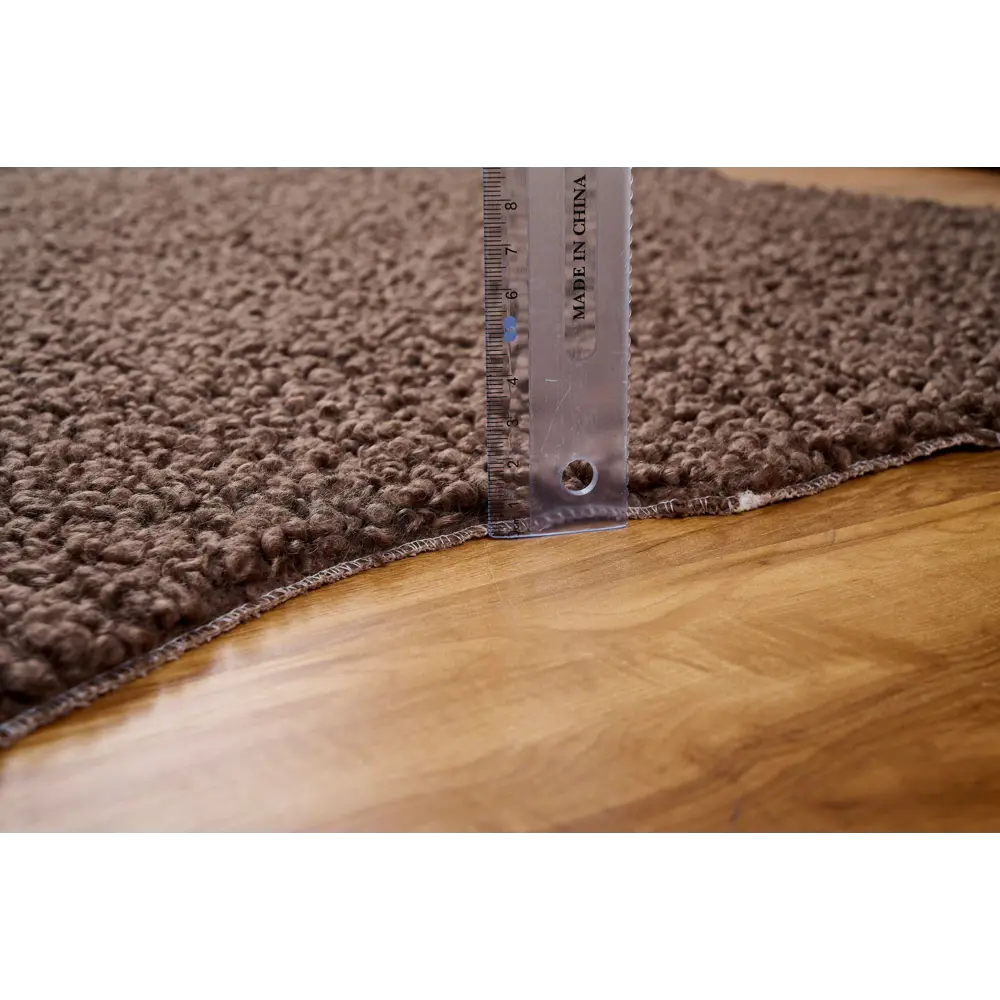 Ковер Teddy 60x90 см полиэстер цвет коричневый Santreyd STLM-2183691 - Вид №3