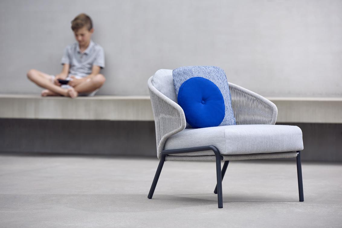 MNST17 1 мест. кресло лава серебро Manutti Radius - Вид №24