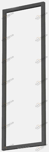 Lucifero's Светодиодный потолочный светильник из экструдированного алюминия File flex square Fxp01.9