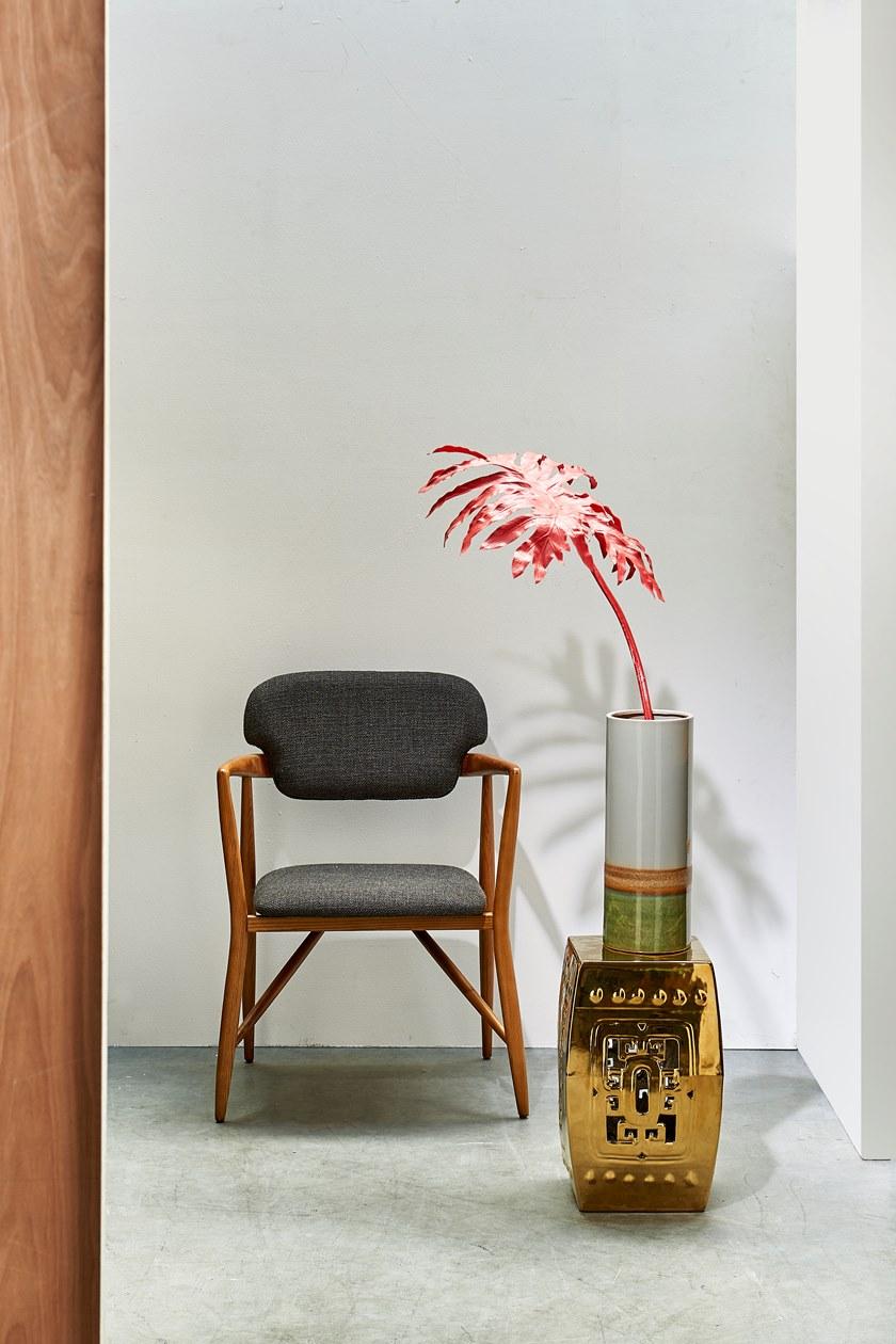 Pols Potten Низкий табурет из глазурованного керамогранита sun-id-1475600 - Вид №3