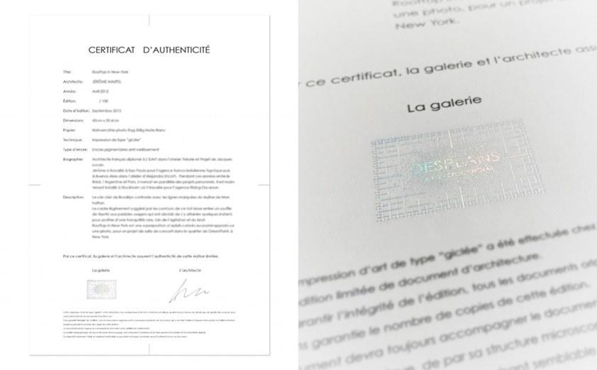 DESPLANS Печать на хлопковой бумаге sun-id-1445811 - Вид №1