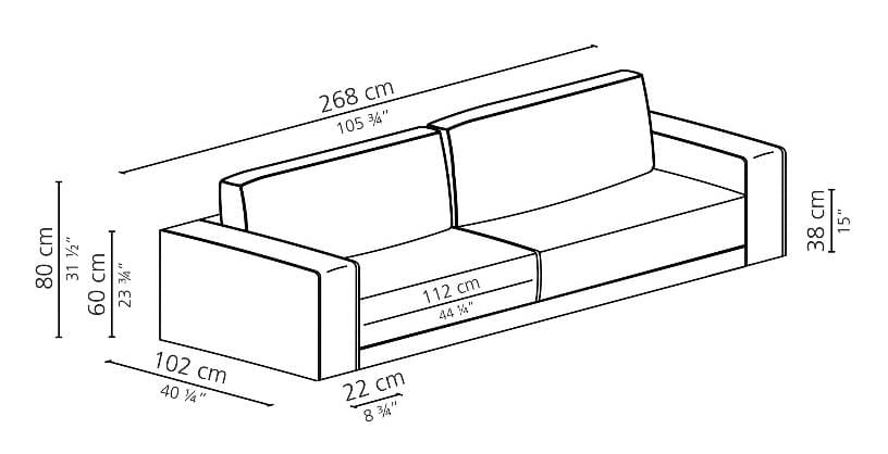 Ткань диван Casamilano SUITE ARCH-00016449 - Вид №4