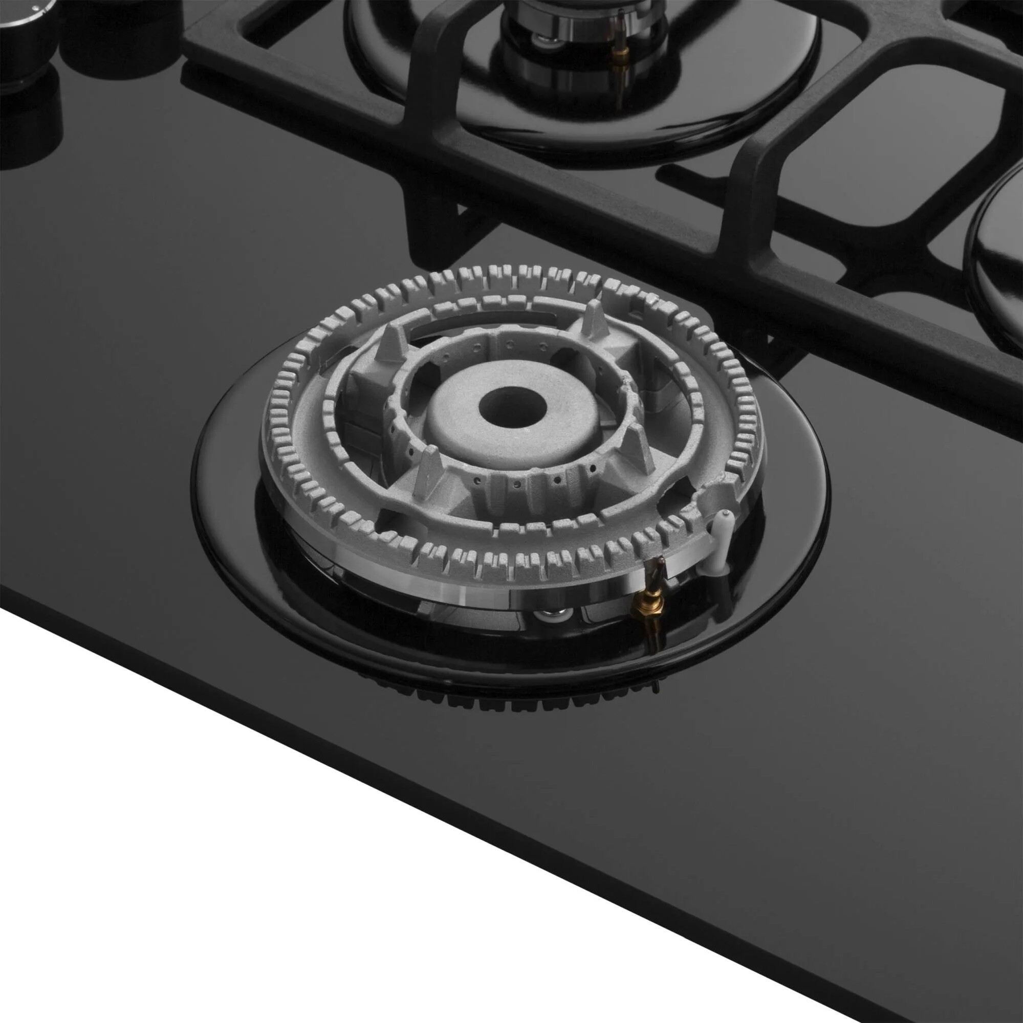 9168782 Газовая варочная поверхность Meferi MGH604BK GLASS ULTRA STDN-0037130 - Вид №5