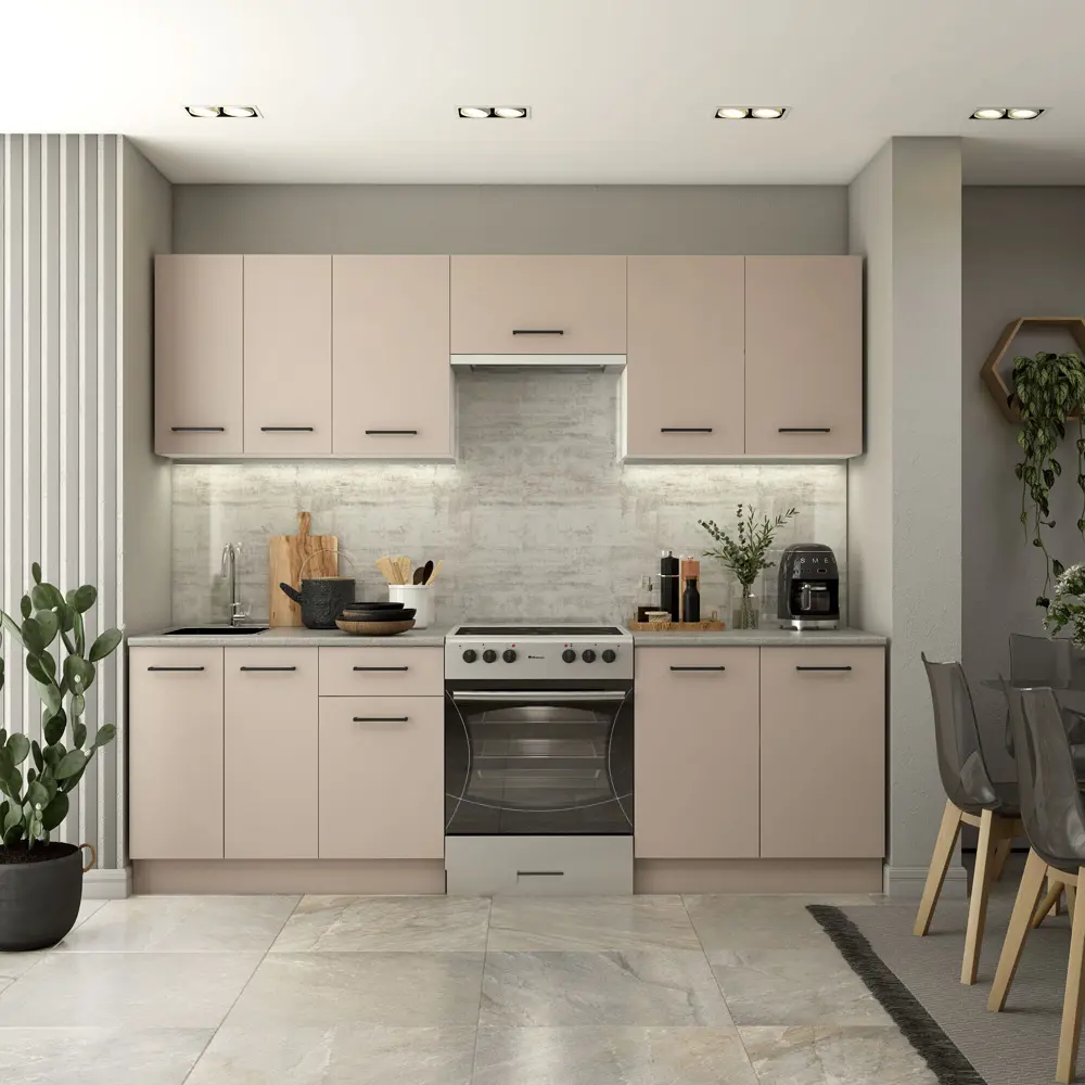 Напольный шкаф Орель 50x85x60 см ЛДСП цвет бежевый Santreyd STLM-2191449 - Вид №6