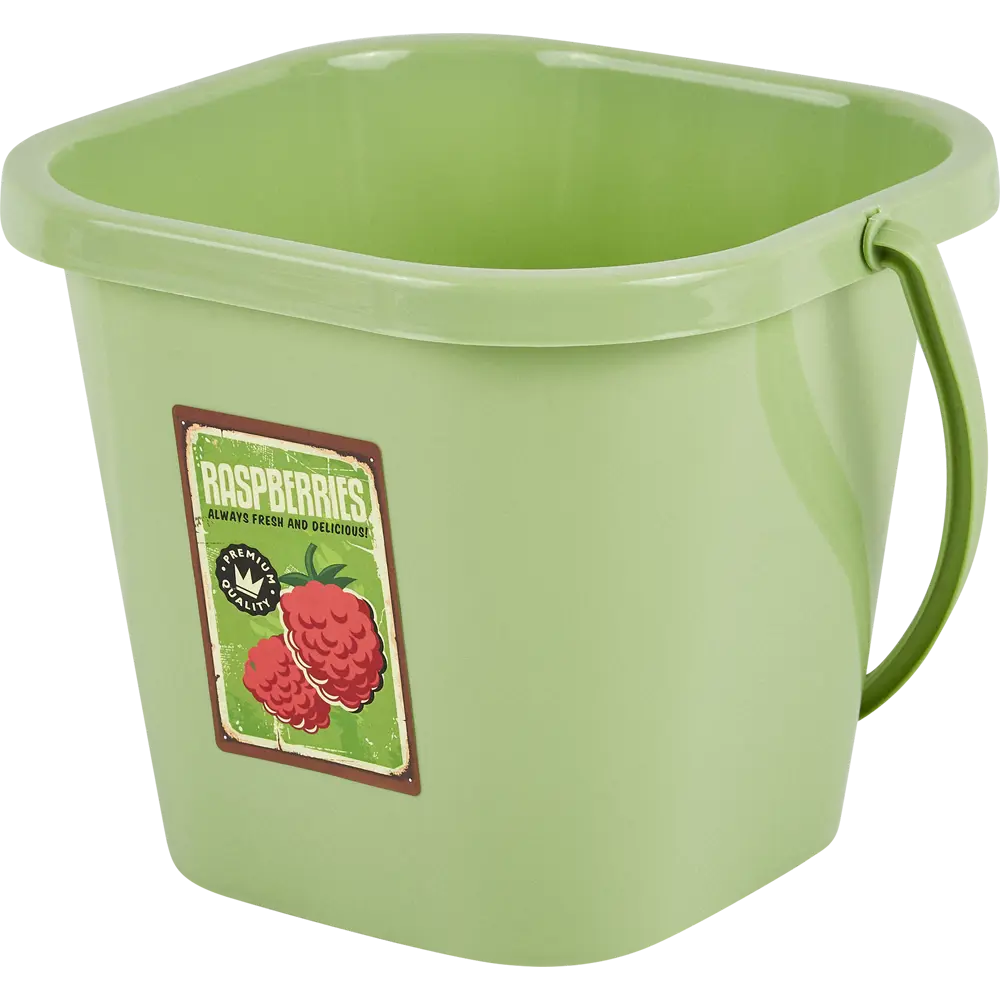 Ведро Spin&Clean VITAmania 2.4 л пластик зеленый STLM-2004490