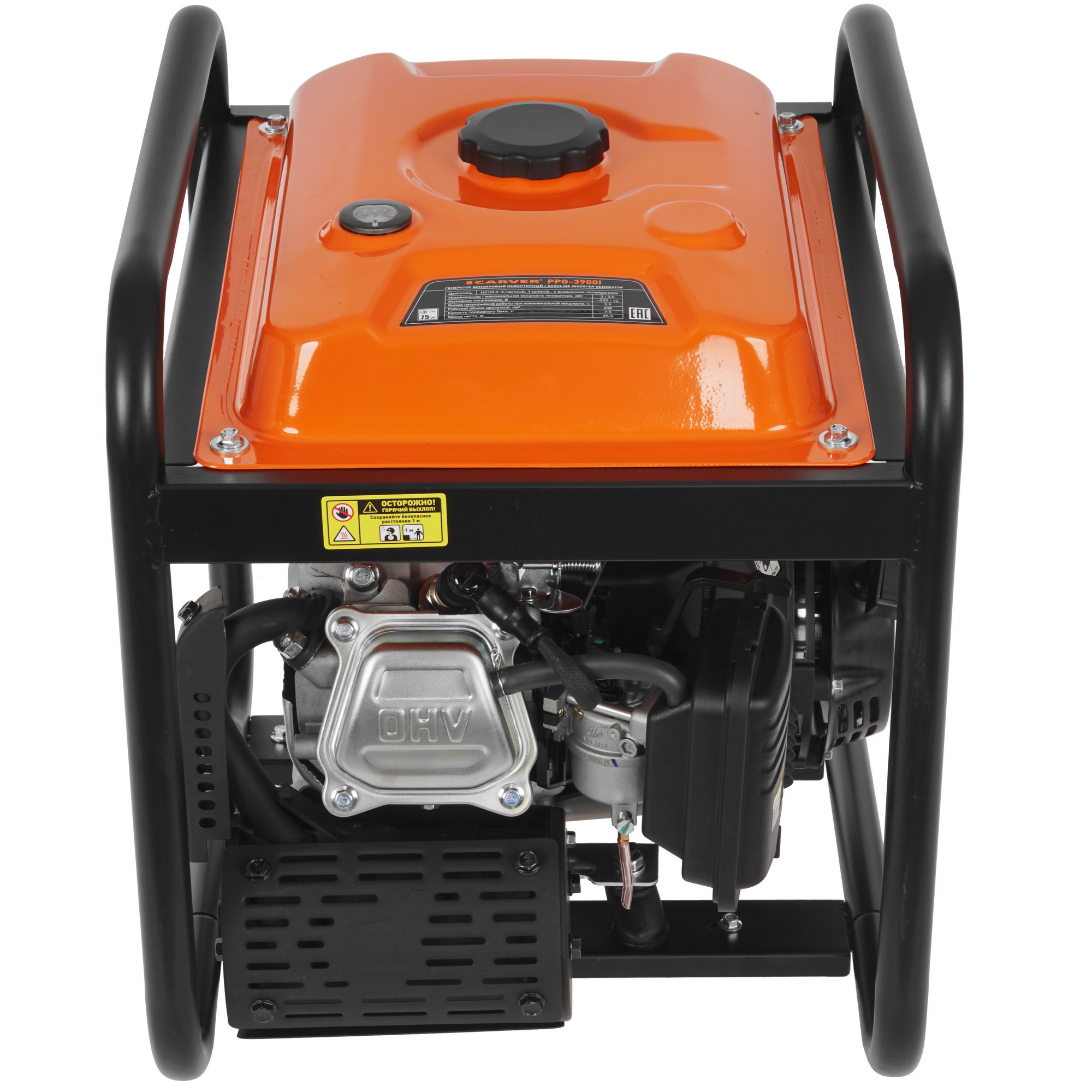 Электрогенератор   бензиновый Carver PPG-3900I 9967101 STDN-0078272 - Вид №4