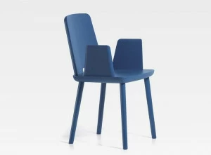 SIPA Стул ясень с подлокотниками Tablet