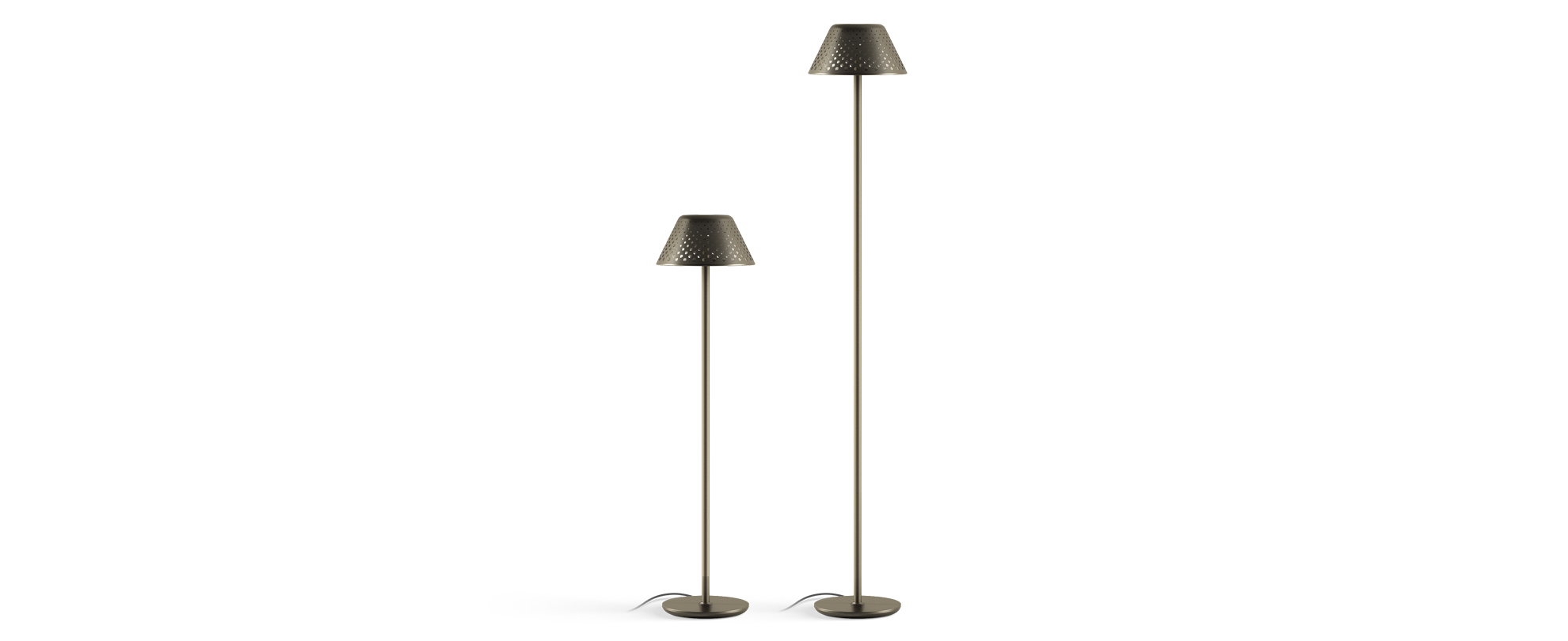 3250316 Мобильный светильник Platek MESH Piantana  MESH h. 1200 mm - LED 3000K 87°  - Вид №1