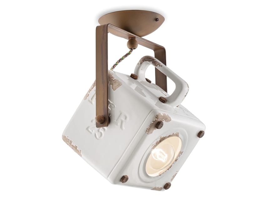 Регулируемая керамическая потолочная лампа FERROLUCE Industrial ARCH-00040495