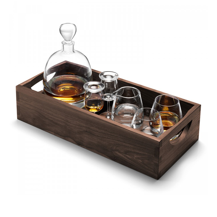 Набор для виски с деревянным подносом islay whisky LSA INTERNATIONAL WHISKY 00-3863046 Прозрачный  - Вид №2