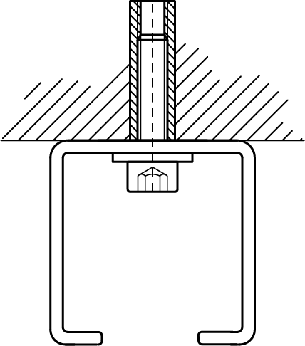 6133015 Монтажный элемент BIS Болты с внутренним шестигранником для монтажа профиля WALRAVEN  - Вид №2