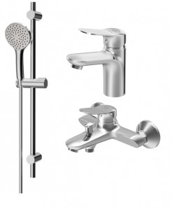 F40985C00 набор 3в1: см-ль д/умывальника см-ль д/ванны/душа душевой комплект шт. AM.PM Sunny