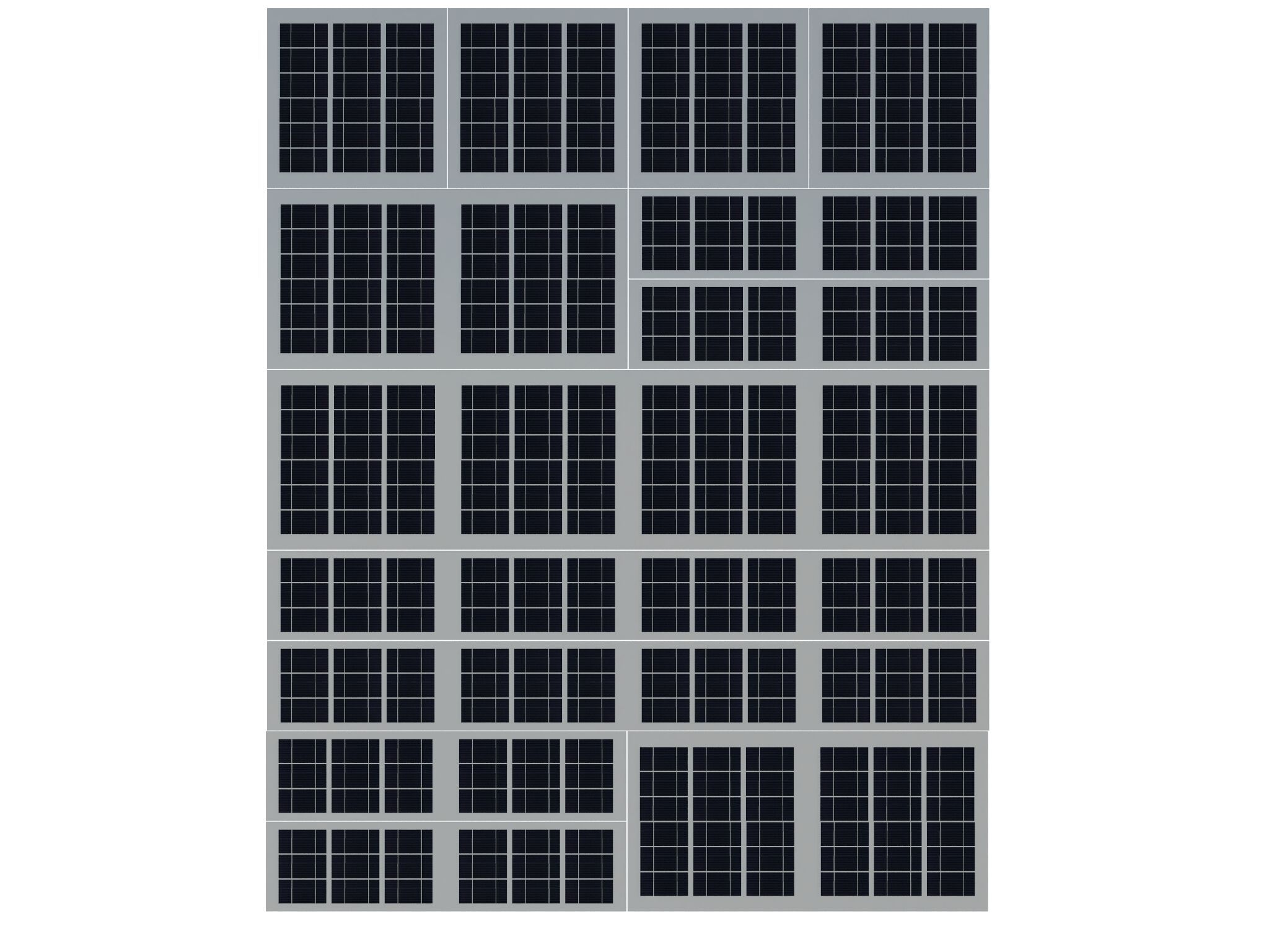 Стекло-прозрачное стекло двухсторонний фотоэлектрический модуль ECOBEL PV THIN-K® ARCH-00055611 - Вид №1