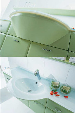 FULL20 Комплект мебели cm 140 Berloni Bagno 42980 - Вид №3