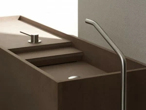 MINA Смеситель для умывальника напольный на 2 отверстия Corsivo 11321t-11090