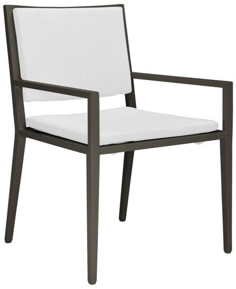 JANUS et Cie Кресло из алюминия с порошковым покрытием с подлокотниками Azimuth sun-id-1507469 - Вид №4