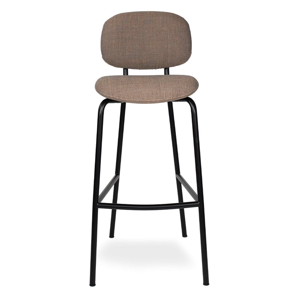 Высокий тканевый мягкий стул со спинкой Infiniti круглый ARCH-00074238 - Вид №2