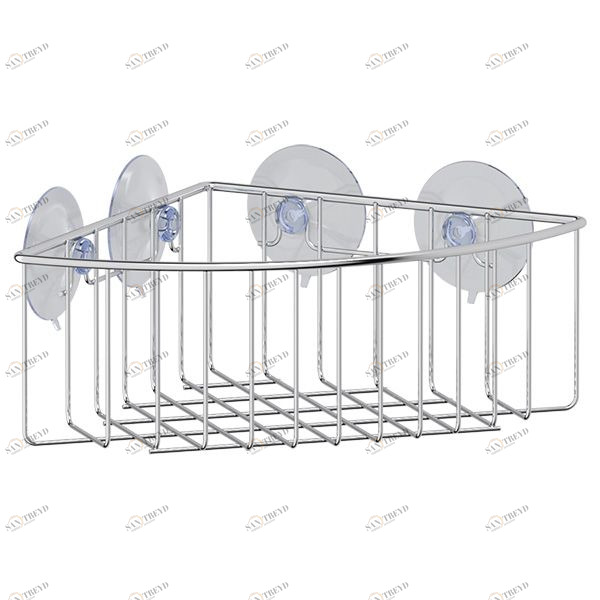 Полочка-решетка угловая на вакуумных присосках 24,3 cm Santreyd GHI 208