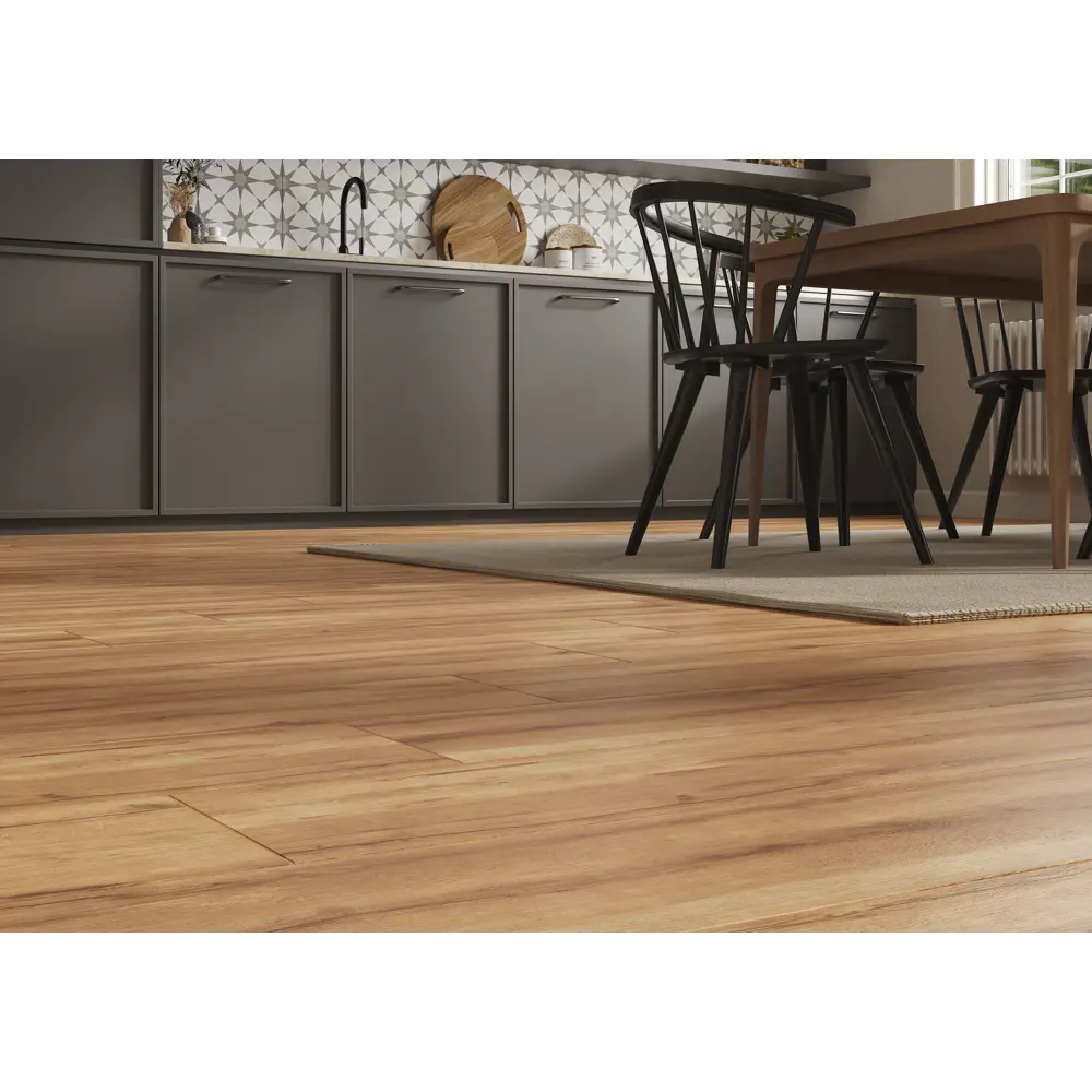 Interio Керамогранит под дерево бежевый 21.8×89.8 см 89440175 Santreyd STLM-1580678 - Вид №4