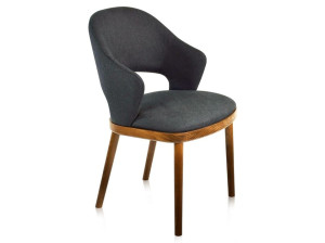 Мягкий стул из ткани