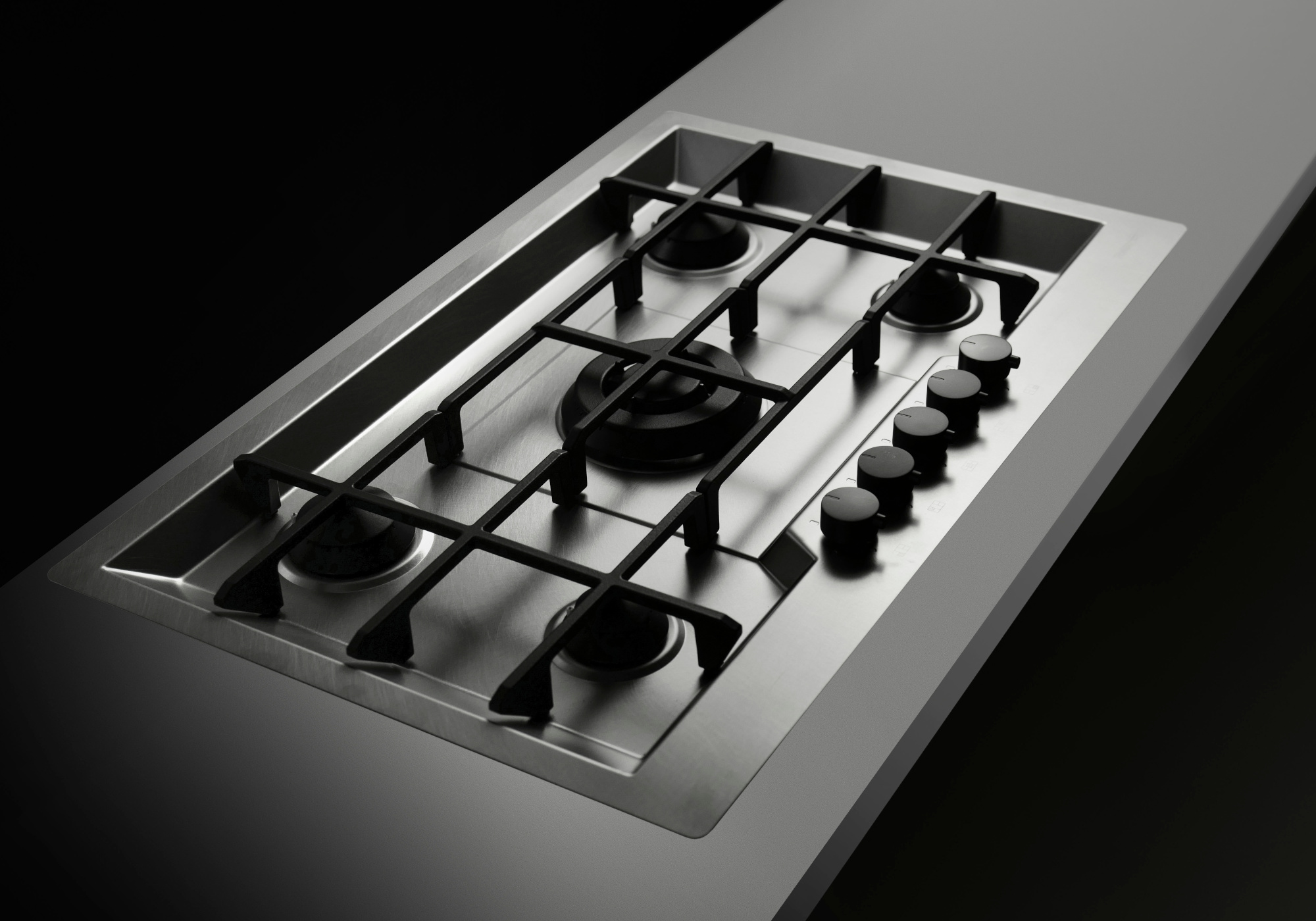 7600666 Варочная панель KE Black 7600 666 Fosterspa  - Вид №3