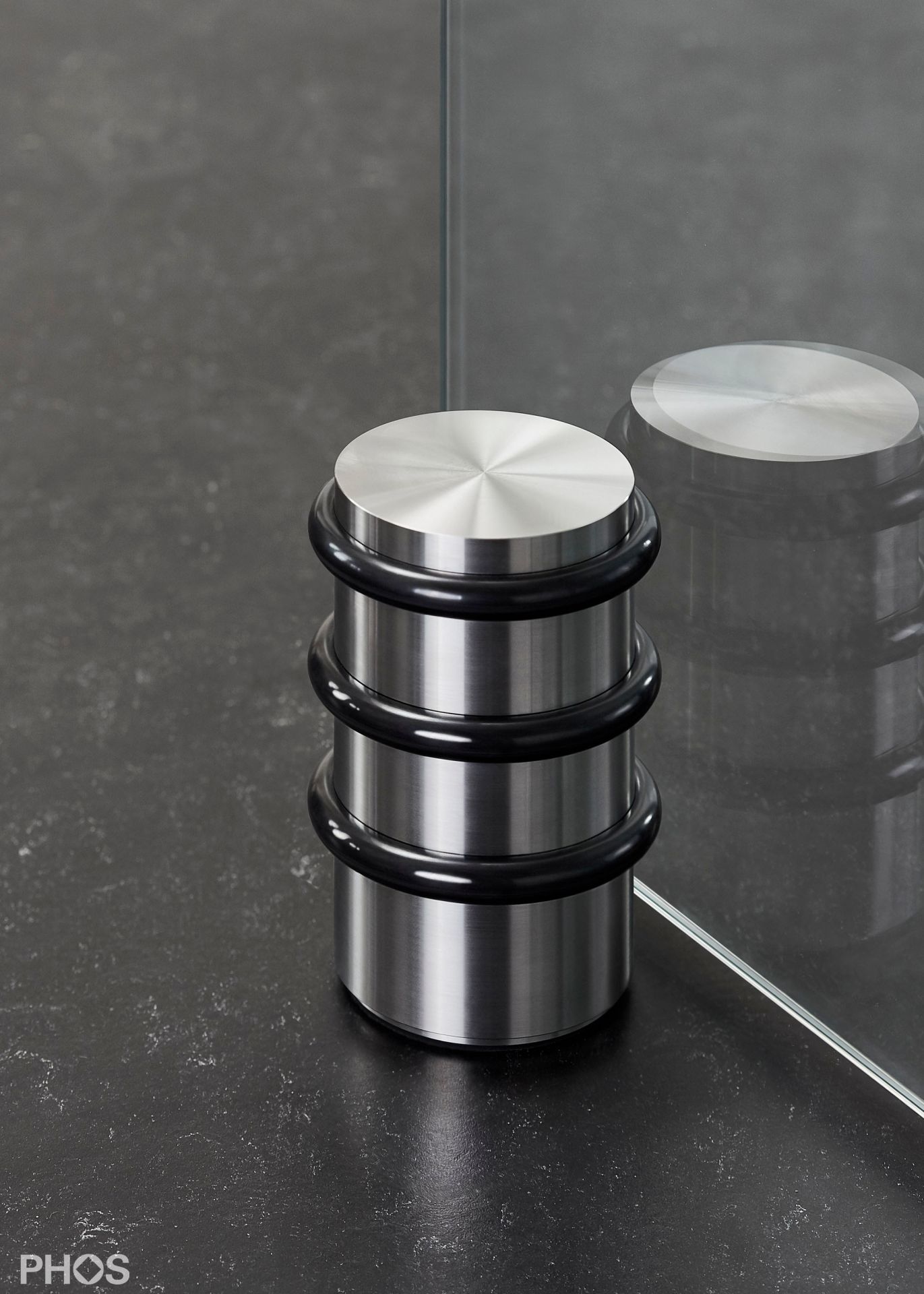 TSB90-145 Дверной стопор напольный, тяжелый, без шурупов. образец бундестага. PHOS  - Вид №1