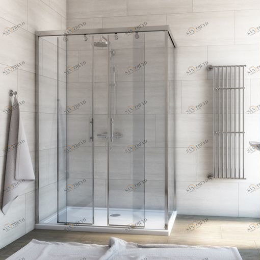 Душевая кабина 120x120 GK-865 GUTEWETTER SLIDE SQUARE 120X120GK865