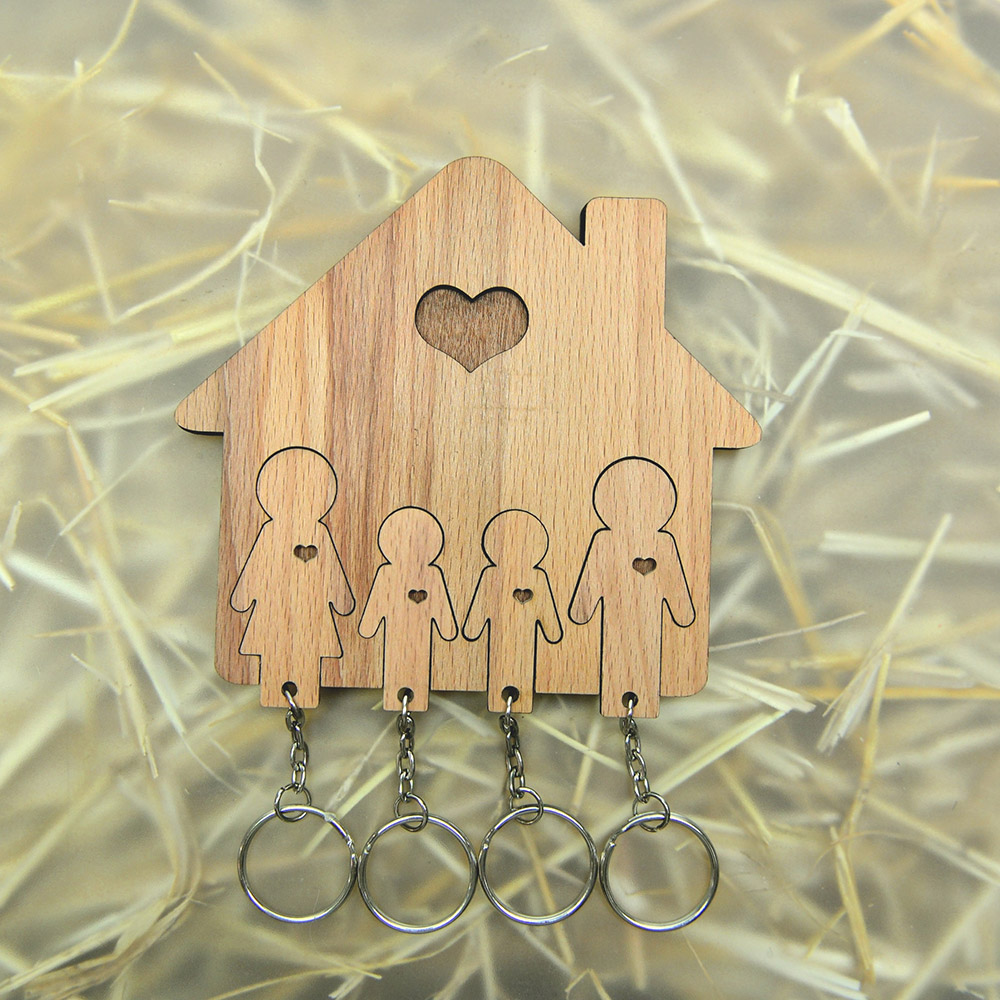 1501-42 Ключница «семья с двумя сыновьями» Mimi  - Вид №1