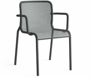 COLOS Стул из крашеного металла с подлокотниками Momo net