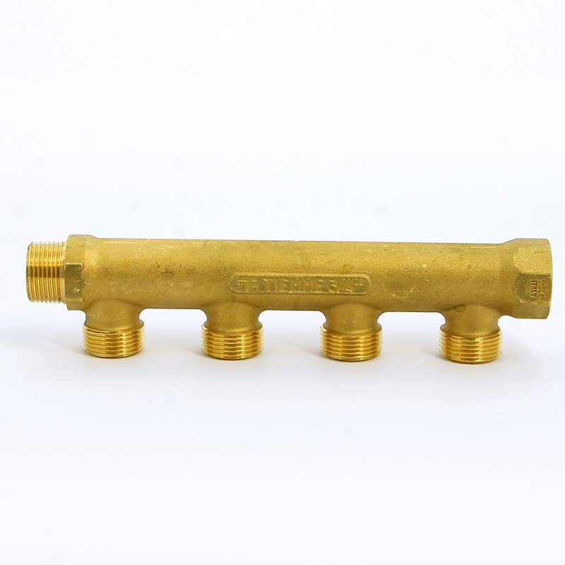 Коллектор НВ 3/4" TIEMME 4 выхода 3/4"ЕК 50мм 1910022 - Вид №1