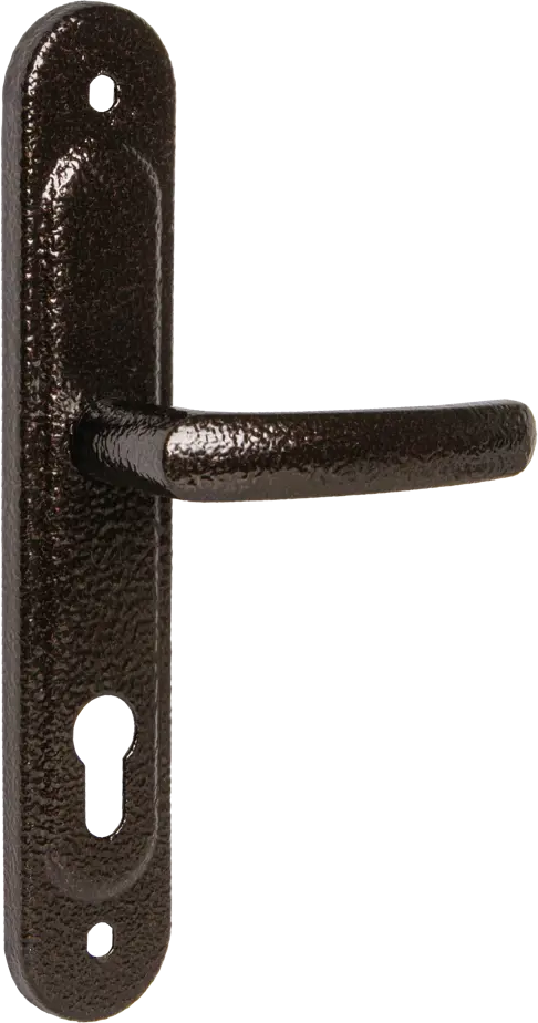 ЗЕНИТ Дверная ручка на планке HP 168 в медном цвете 89057082