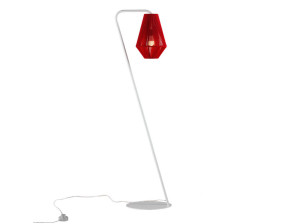 Светодиодная напольная лампа ручной работы из веревки