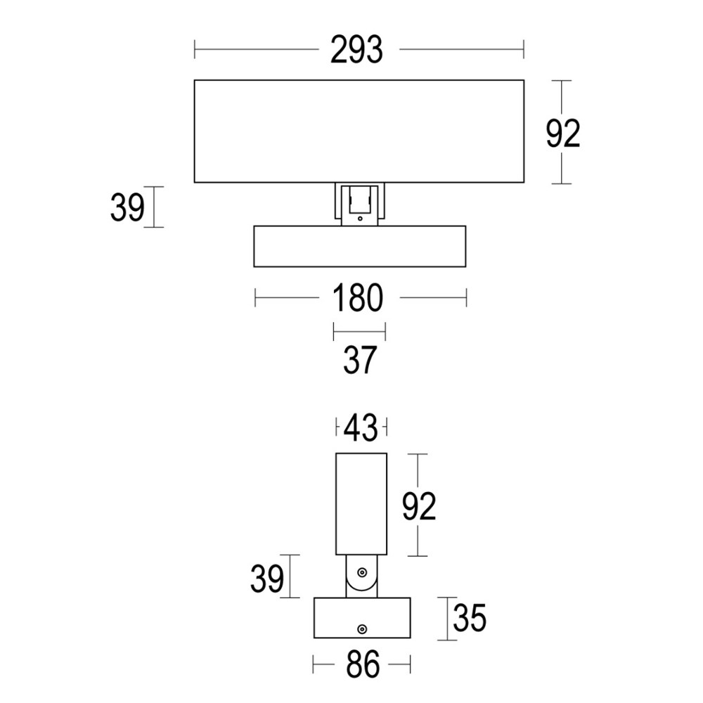 Edge Spot 10L Ghidini Edge Spot .05 Темно-Cерый (Матовый)  - Вид №1