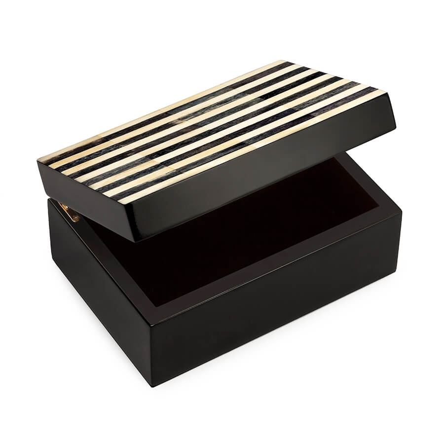 600522-BW ABHIKA КОРОБКА ШАНХАЙ BLACK/WHITE  - Вид №1