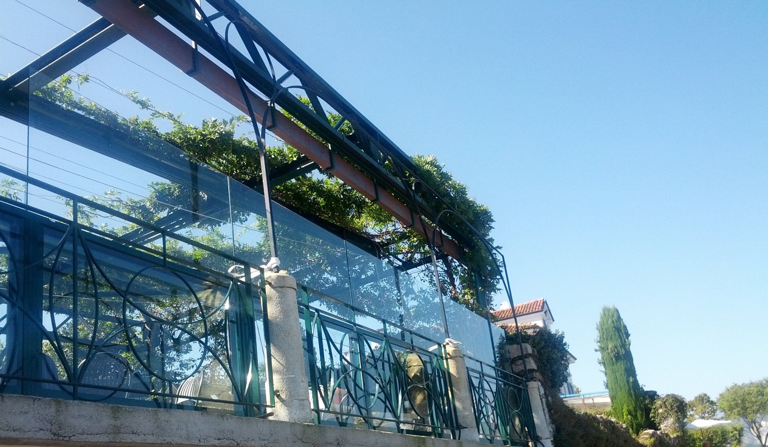 Алюминиевый и стеклянный экран dehors GM MORANDO Bellavista System ARCH-00015351 - Вид №6