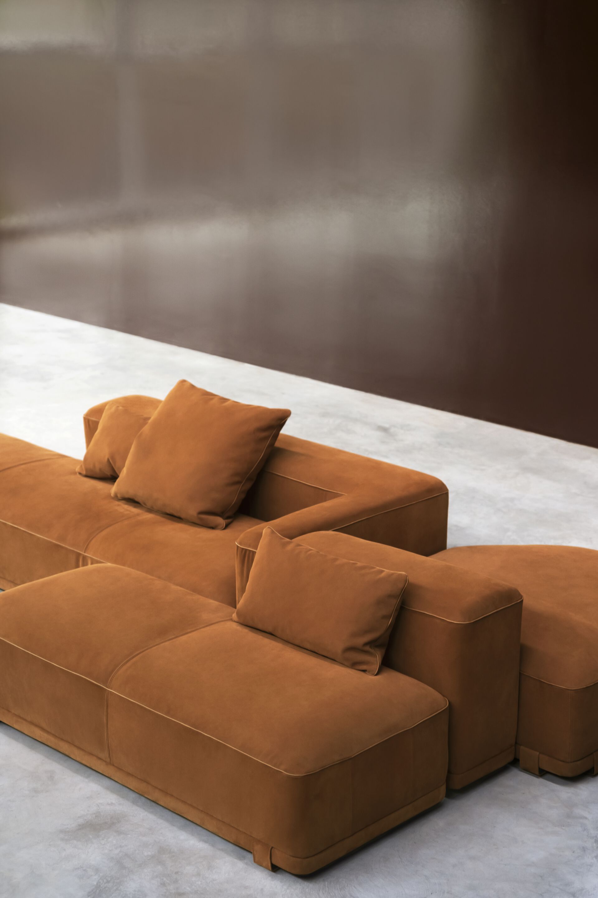 Кожаный модульный диван Baxter JULIETTE ARCH-00053298 - Вид №10