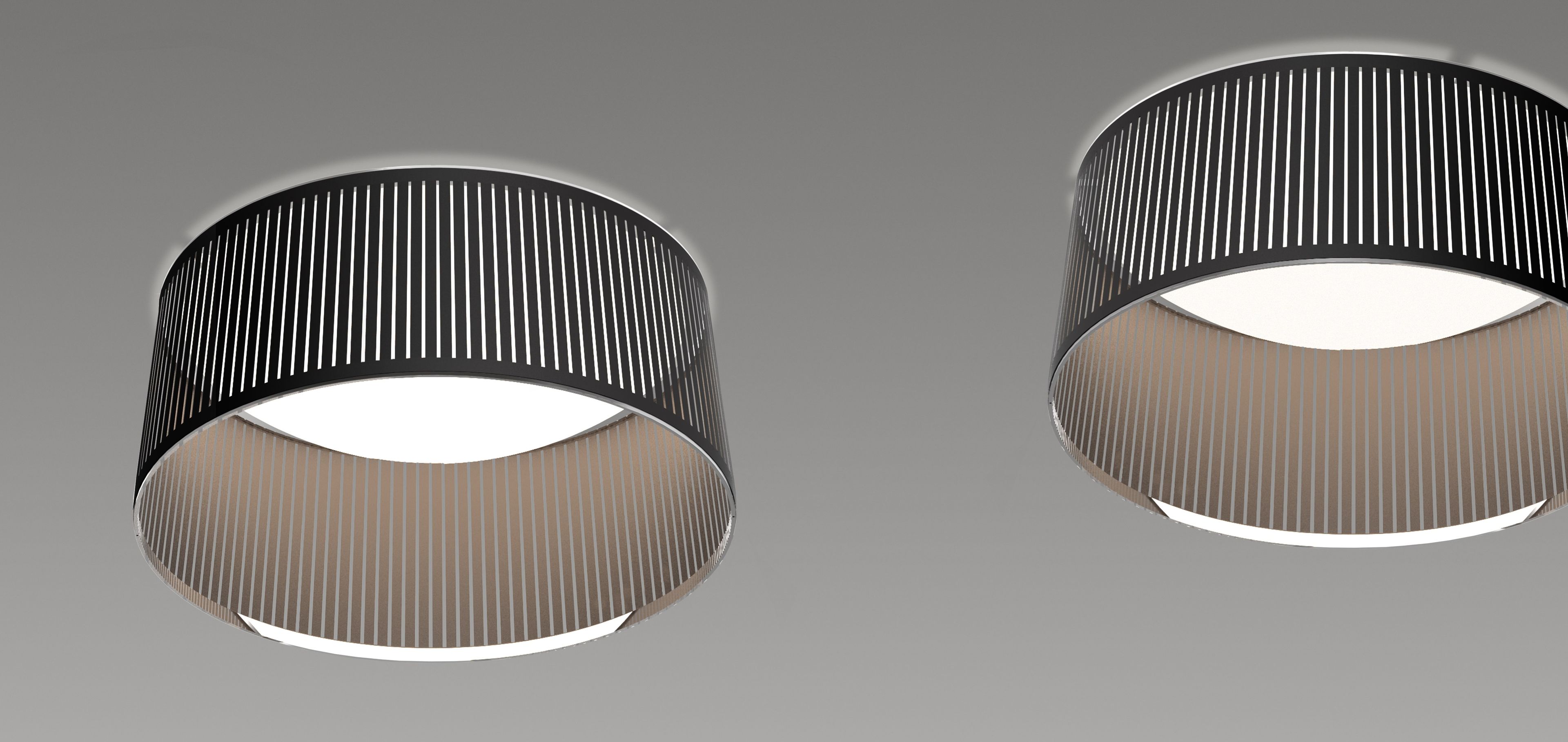 Алюминиевый затемняемый светодиодный подвесной светильник Pablo Designs SOLIS DRUM ARCH-00048651 - Вид №8